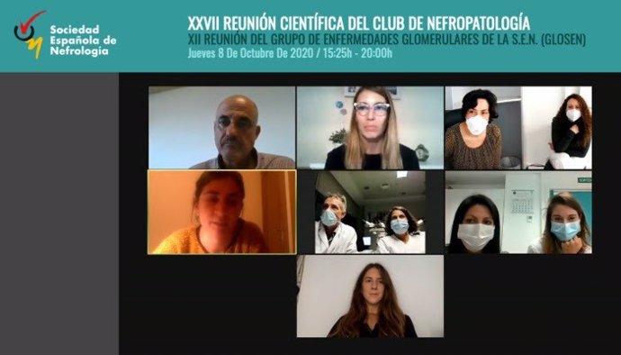 Expertos participantes en la XI Reunión del Grupo de Enfermedades Glomerulares (GLOSEN) y la XXV Reunión Científica del Club de Nefropatología