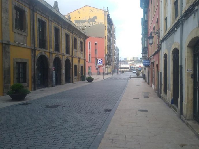 Avilés, durante el estado de alarma