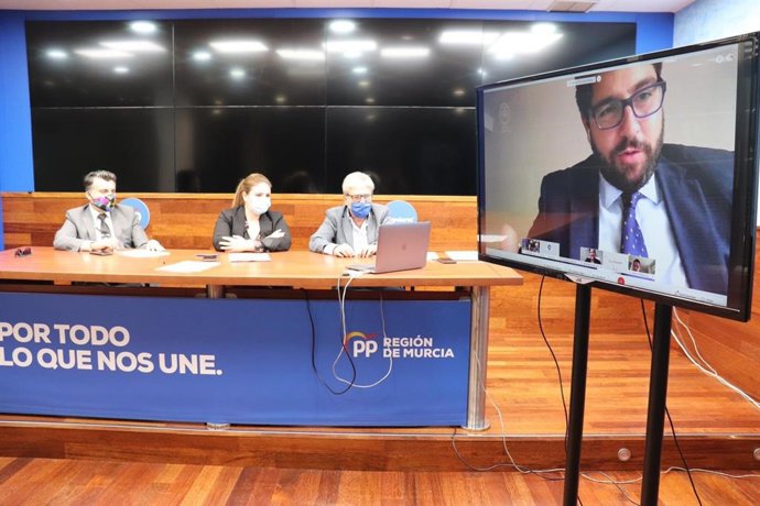 López Miras interviene por videoconferencia en el encuentro