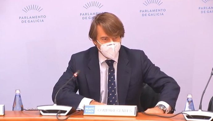 Director xeral de Planificación e Orzamentos, Miguel Corgos, en comisión