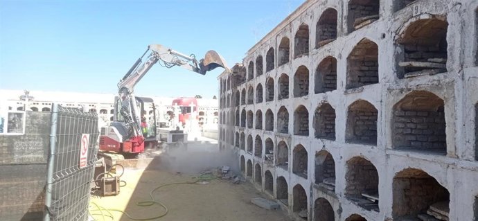Nichos antiguos del cementerio de San Fernando