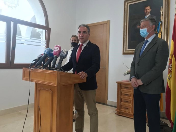 El consejero de Presidencia de la Junta, Elías Bendodo.