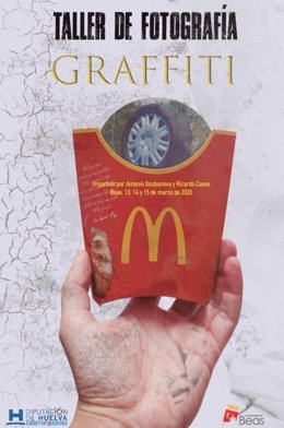 Cartel del taller de fotografía callejera 'Graffiti'.