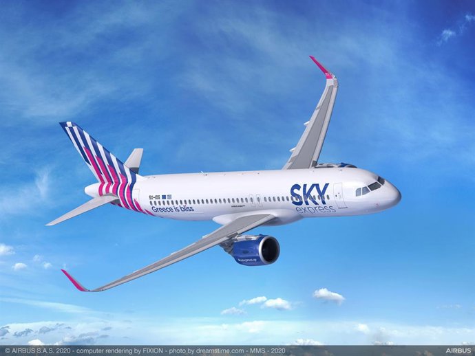 SKY express encarga cuatro A320neo y se convierte en un nuevo cliente de Airbus.