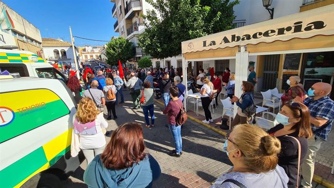 Movilización en San Juan de Aznalfarache