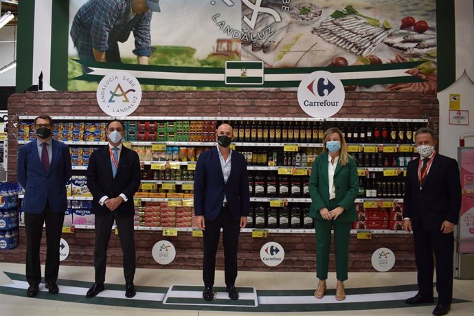 Carrefour y Landaluz crean la campaña 'Andalucía Sabe', de promoción de 280 refe