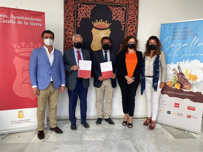 Convenio de colaboración con Cazalla para promoción gastronómica