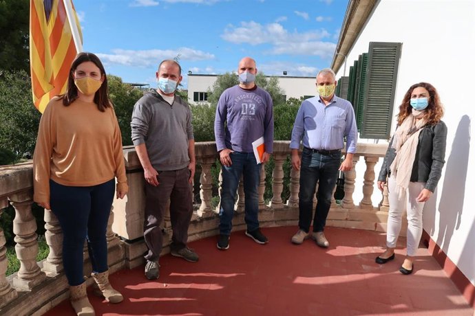 Reunión con representantes del sector cervecero de Mallorca.