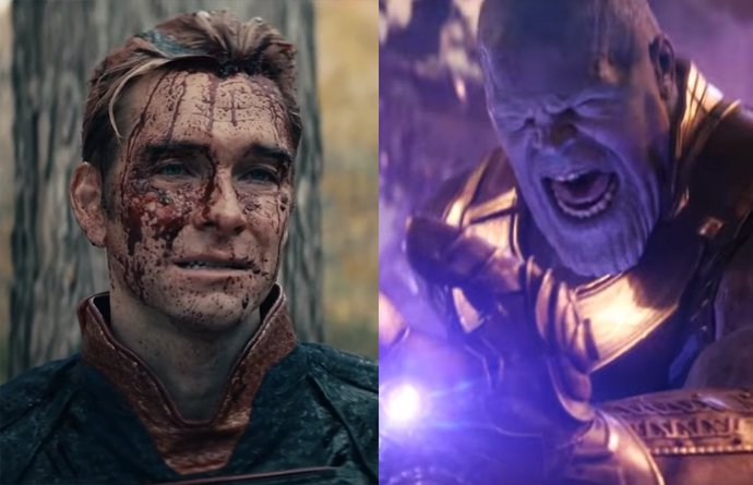 Patriota (The Boys) mata a los Vengadores de Marvel y se enfrenta a Thanos en este brutal fan film