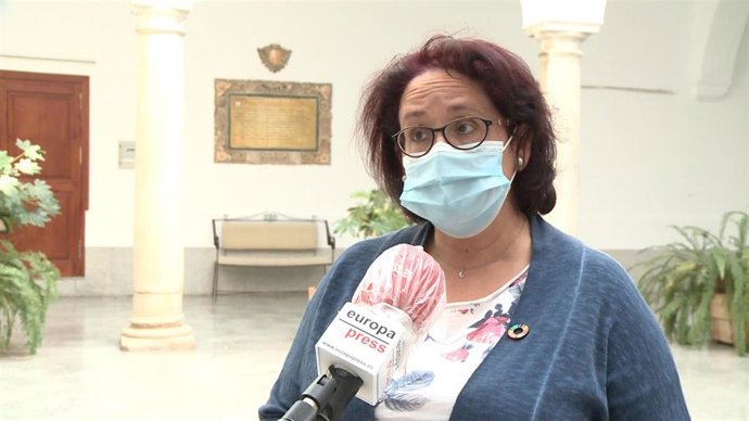 Alcaldesa de Llerena Juana Moreno,