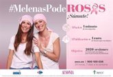 Foto: Carrefour y Ausonia presentan la cuarta edición de la campaña '#MelenasPodeRosas' en favor de la AECC
