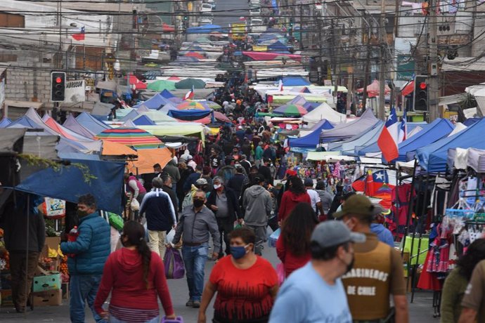 Mercado en la ciudad chilena de Antofogasta