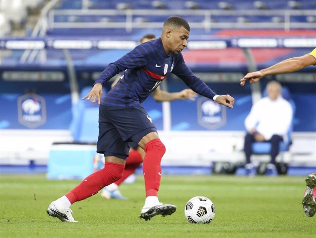 Kylian Mbappe con la selección francesa