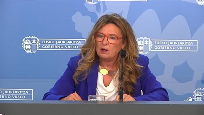 La nueva consejera de Salud, Gotzone Sagardui.