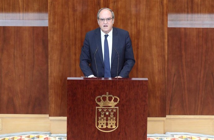 El portavoz del PSOE en la Asamblea de Madrid, Ángel Gabilondo.