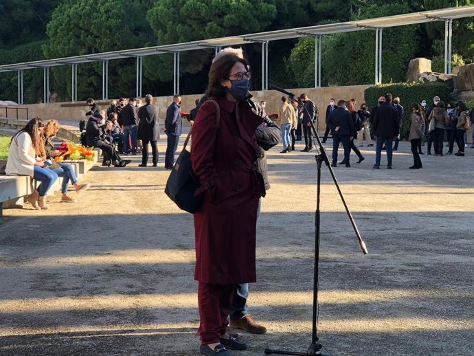 La presidenta de l'ANC, Elisenda Paluzie