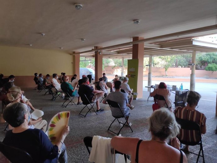 Celebración de una asamblea de la formación.