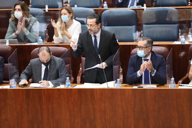 El consejero de Hacienda, Javier Fernández-Lasquetty