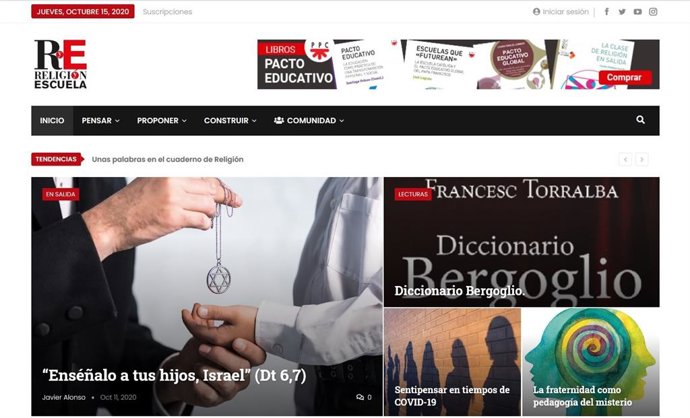 Lanzamiento de ReligionyEscuela.Com