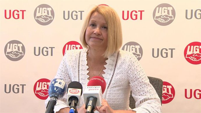 M Carmen Barrera, secretaria de Políticas Sociales, Empleo y Seguridad Social de UGT.