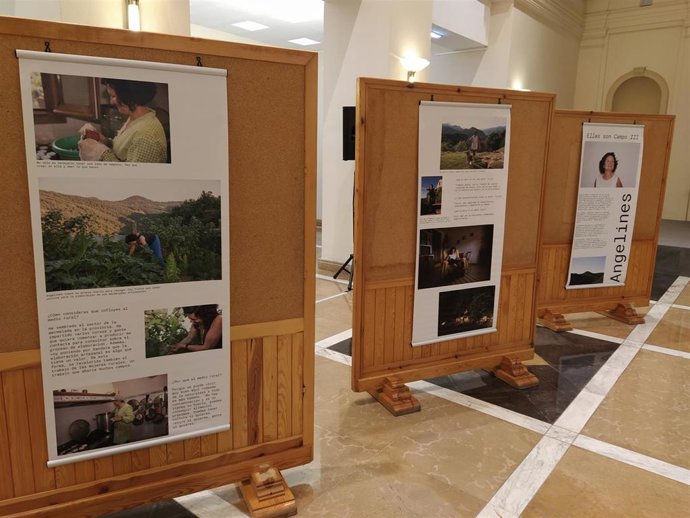 Exposición 'Ellas son el campo', con motivo del Día Internacional de la Mujer Rural.