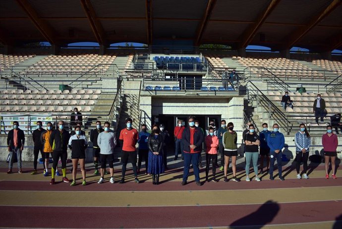 La alcaldesa de Ciudad Real, Pilar Zamora, visita pruebas de selección de la oposición para el Cuerpo de Policía Local