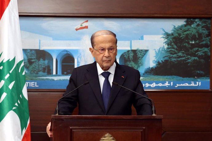 El presidente de Líbano, Michel Aoun