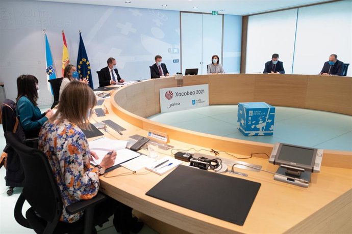 Feijóo preside el Consello de la Xunta.