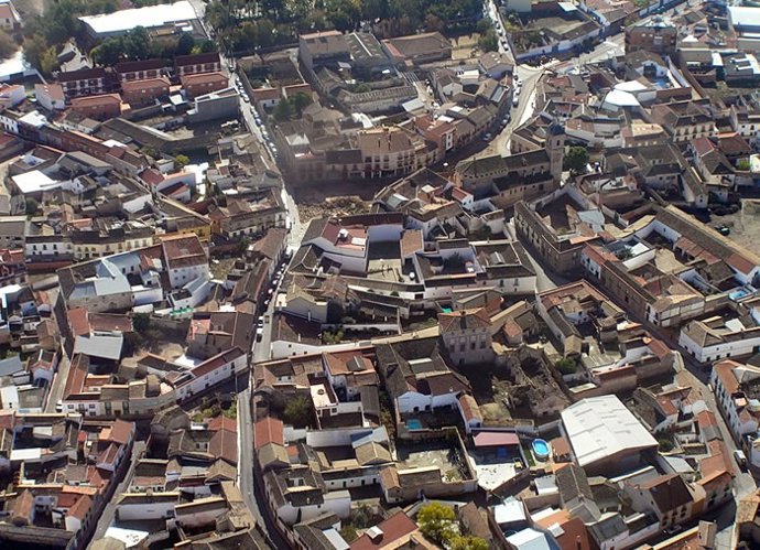 Vista aérea de Carrión de Calatrava
