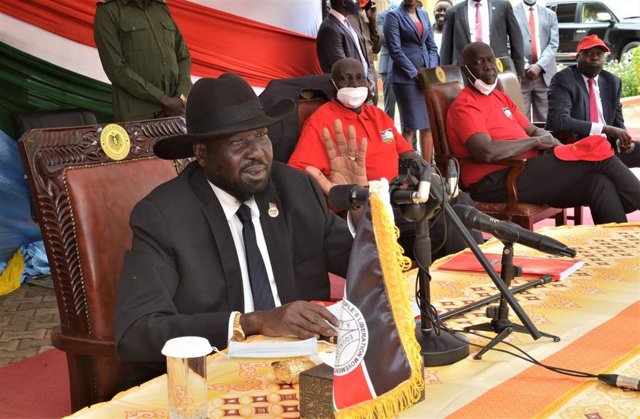 Salva Kiir, presidente de Sudán del Sur