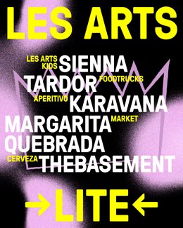 Cartel del segundo Les Arts Lite