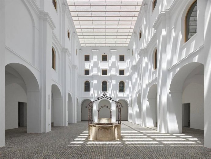 Interior del Hospital Provincial en Badajoz