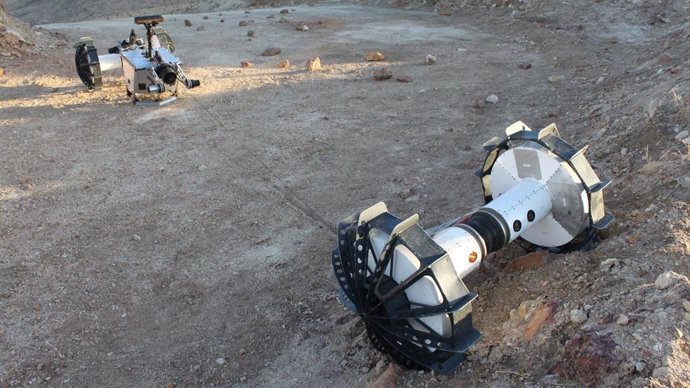 Prueba de campo del rover DuAxel