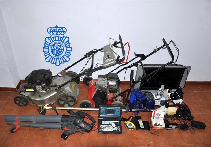 . Material Incautado De Los Robos En Béjar.