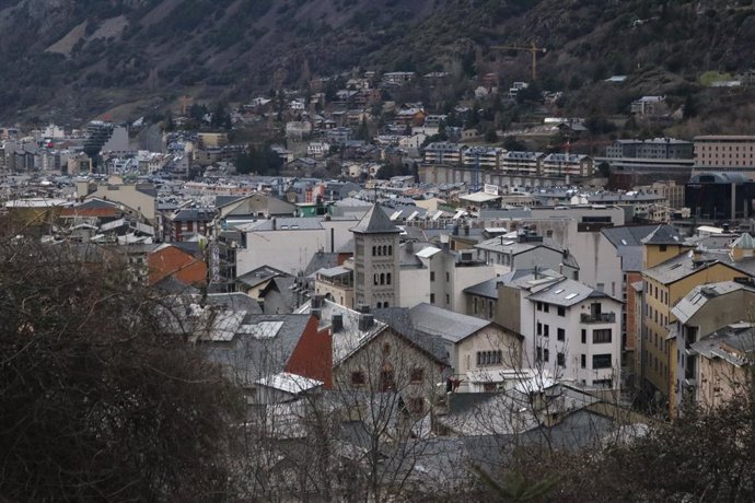 Els nuclis d'Escaldes-Engordany i Andorra la Vella.