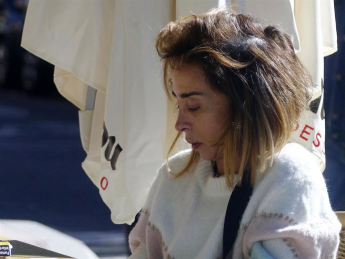 María Patiño, práticamente irreconocible cuando está fuera de un plató