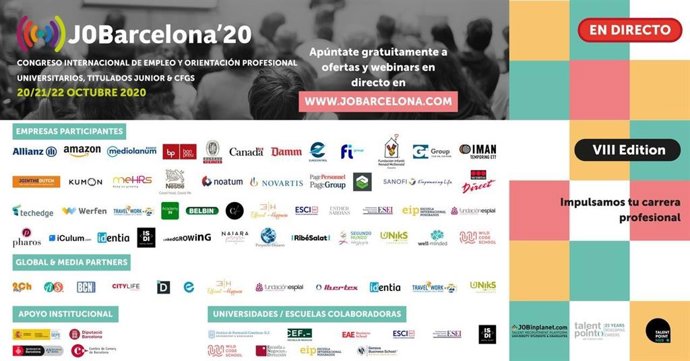JOBarcelona'20 (20/21/22 octubre)