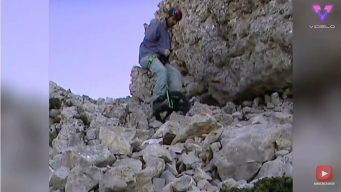 Thierry Bouché, el hombre de 53 años que se pase en monociclo por una montaña a 5.000 metros de altura