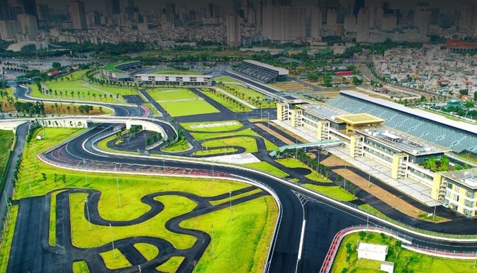 Figuración del circuito de Hanoi de F1