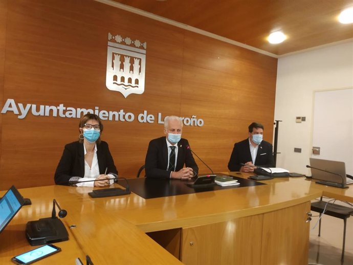 Intervención del alcalde de Logroño, Pablo Hermoso de Mendoza
