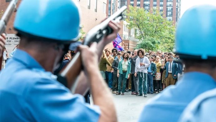 Imagen de El jucio de los 7 de chicago, la nueva película de Netflix