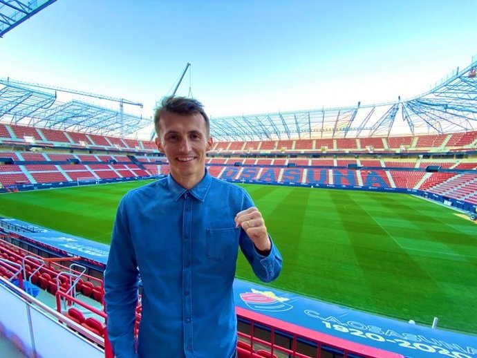 El delantero de Osasuna Ante Budimir