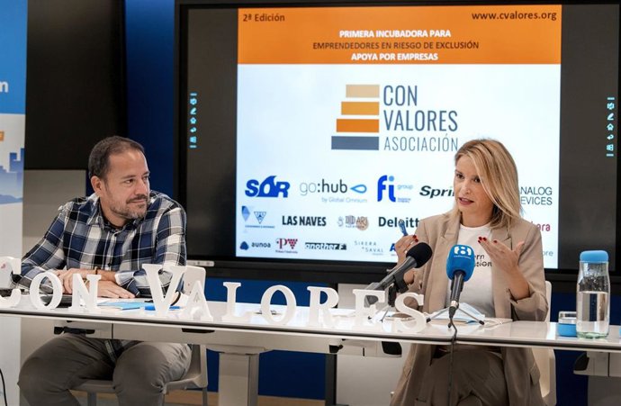 Presentación de la segunda edición de la incubadora Con Valores