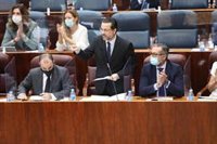 Lasquetty reprocha a la diputada de Más Madrid hacer gestos de "desearía veros muertos" y pide "desterrar el odio"