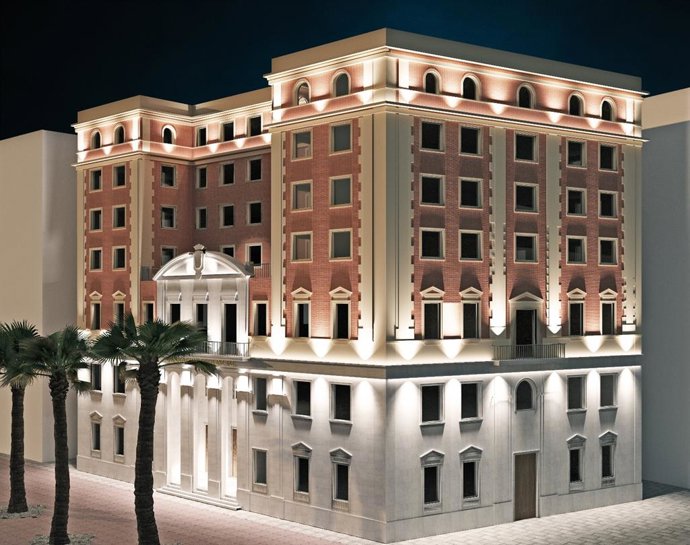 La Diputación llevará a cabo la rehabilitación parcial de la antigua sede de la plaza de la Marina, en el centro de Málaga