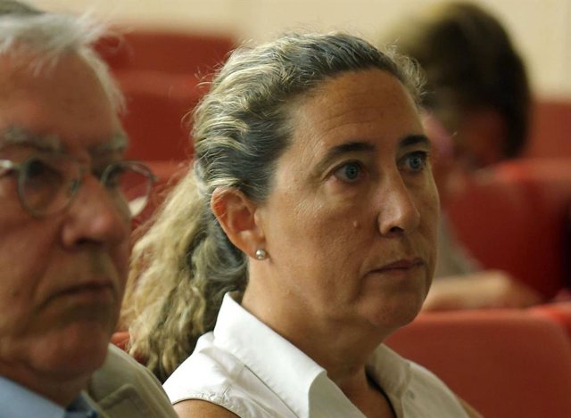 Gemma Montull en el judici del cas Palau