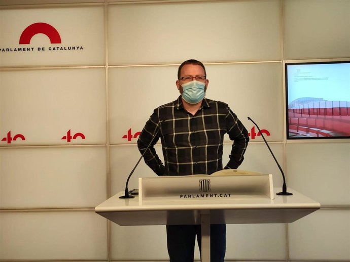 El diputado de la CUP en el Parlament Vidal Aragonés.