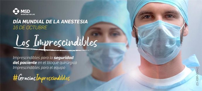 Campaña de MSD para el Día de la Anestesia.