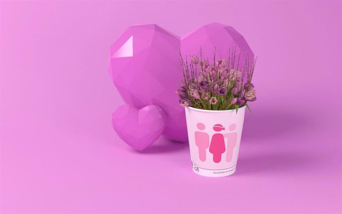 La compañía de vending ha vuelto a lanzar la edición especial de sus vasos de café color rosa con los que busca concienciar en la lucha contra el cáncer de mama bajo el lema Este café tiene más apoyo que cafeína .