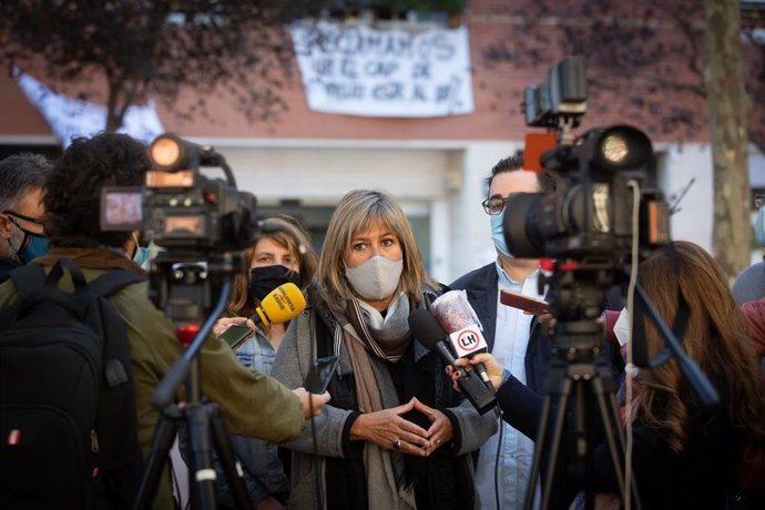 L'alcaldessa de l'Hospitalet de Llobregat i presidenta de la Diputació de Barcelona, Núria Marín.